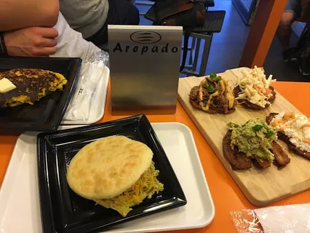 Arepas at Arepado in Lyon