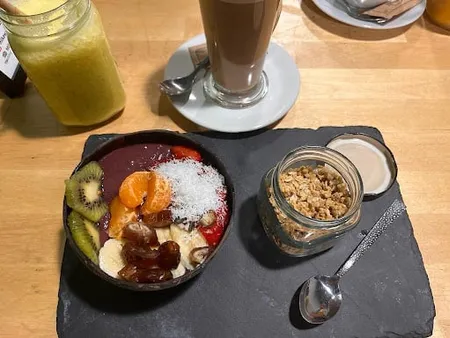 Brunch bowls at Milk Away in Seville