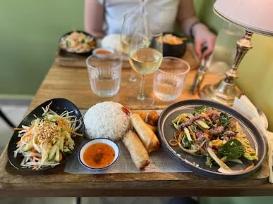 Dishes at Thaisil, Thai and Cambodian gluten-free restaurant
