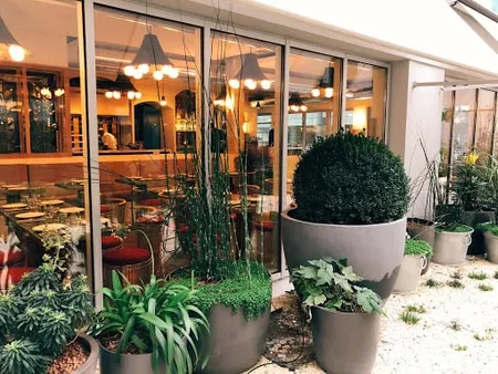 Mediterranean dish at Laïa in Paris