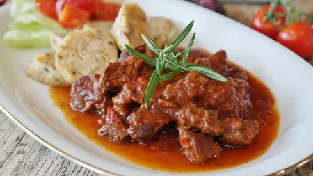 Hungarian goulash, naturally gluten-free
