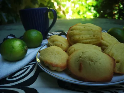Madeleines au citron sans gluten