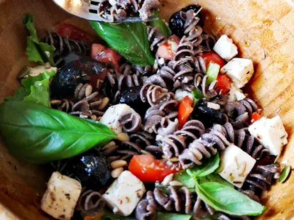 Salade de pâtes au sarrasin sans gluten