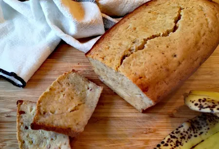 Banana bread sans gluten