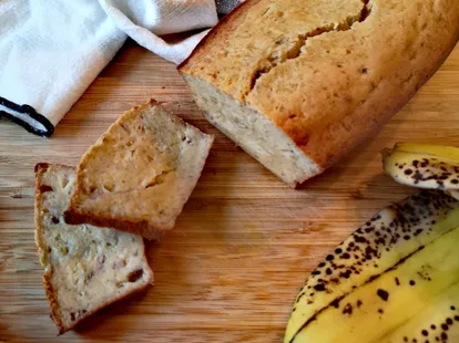 Banana bread sans gluten
