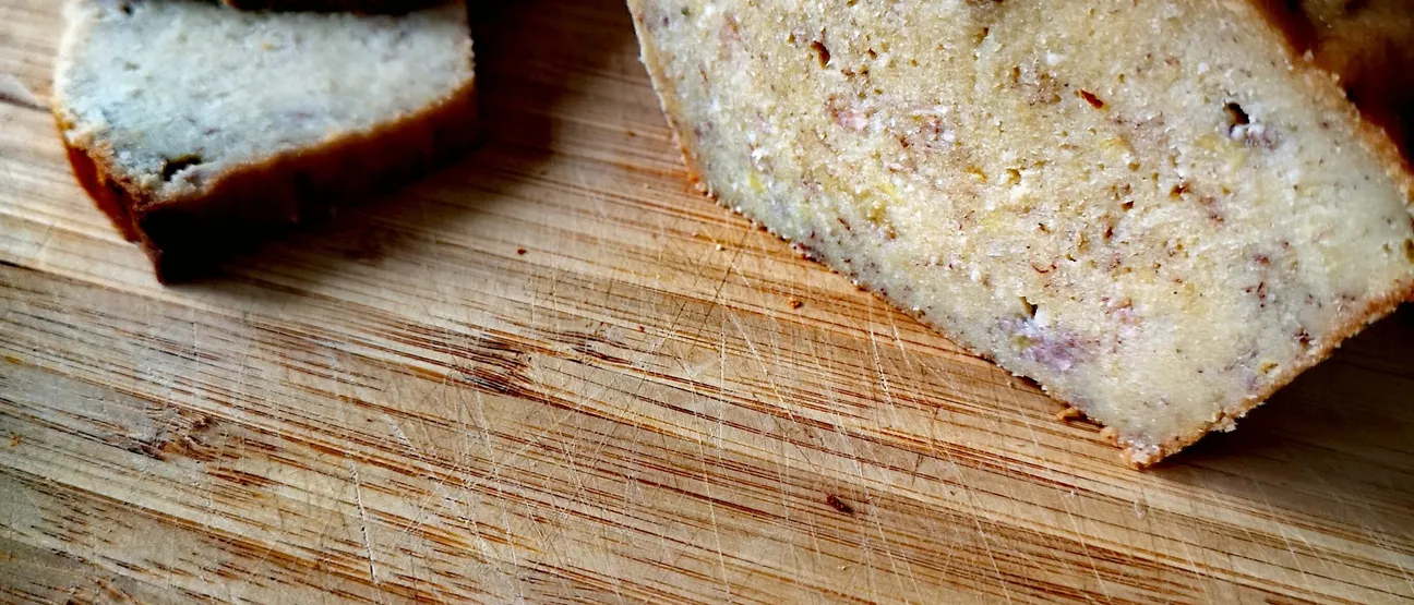 Banana bread sans gluten