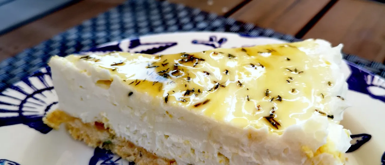 Recette de cheesecake miel thym d'Ottolenghi version sans gluten