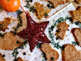 Biscuits de Noël aux épices sans gluten