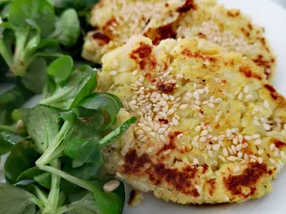 Beignets de chou-fleur sans gluten à la farine de riz
