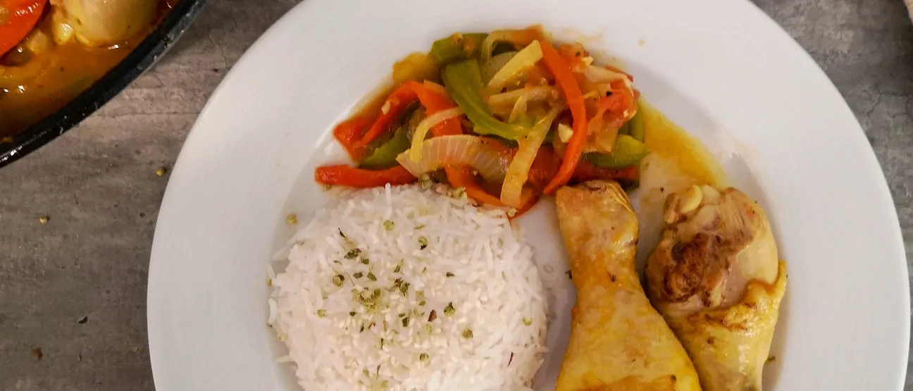 Recette de poulet basquaise sans gluten