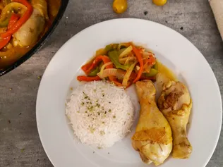Recette de poulet basquaise sans gluten