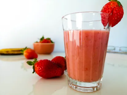 Smoothie à la fraise