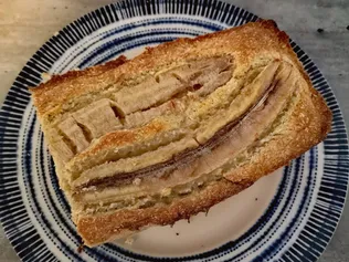 Cake noix de coco et banane sans gluten