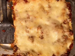Lasagnes à la bolognaise sans gluten