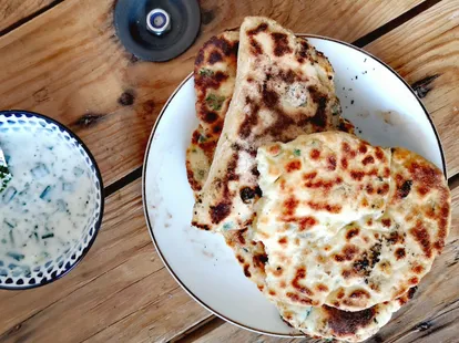 Pain plat façon Naan sans gluten