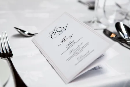 Menu de restaurant