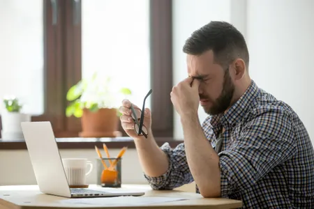 Homme malade question fatigue
