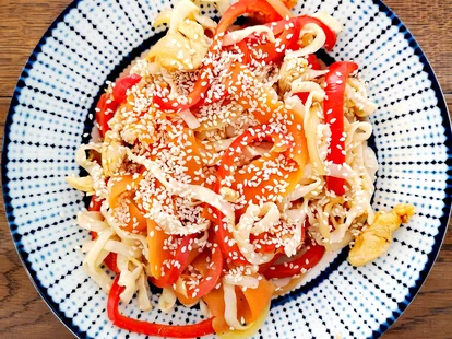 Woc de konjac aux légumes