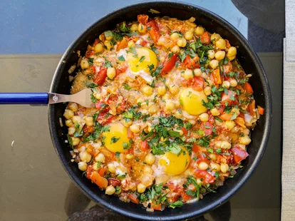 Chakchouka de pois-chiches