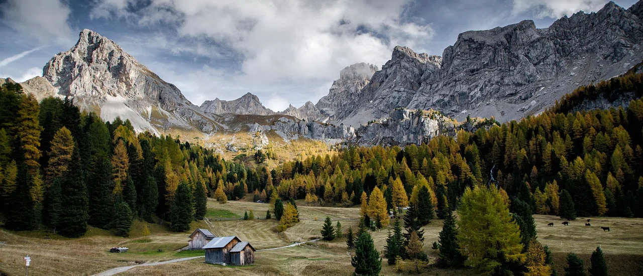 Vallée de Fassa dans les Dolomites