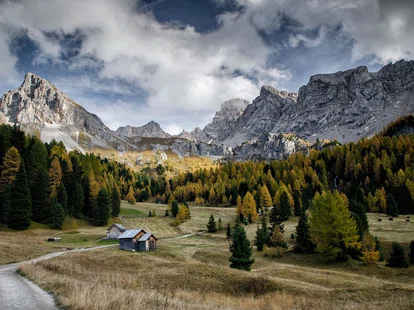 Vallée de Fassa dans les Dolomites