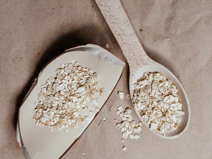 Avoine dans une cuillère